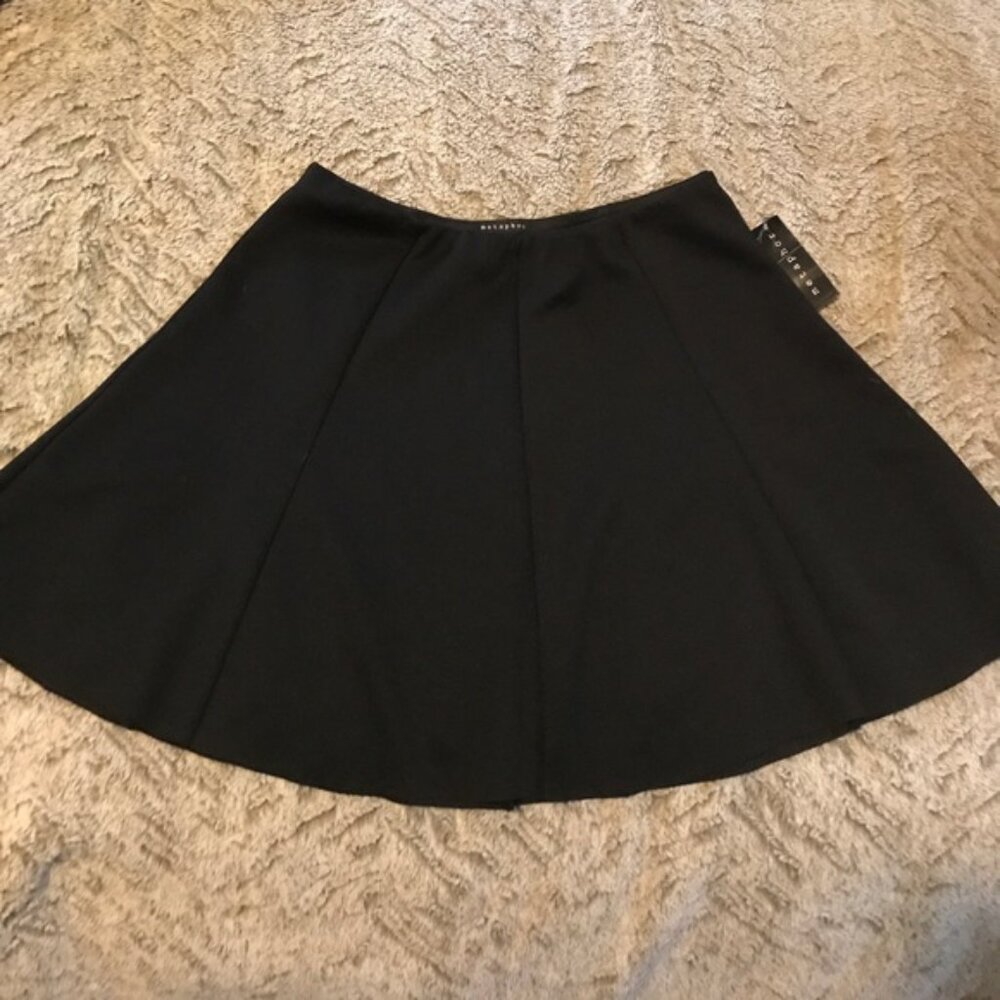 Black Skater Skirt by Metaphor Collection Size L